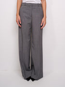 HAVE ONE - PANTALONE PALAZZO - GRIGIO